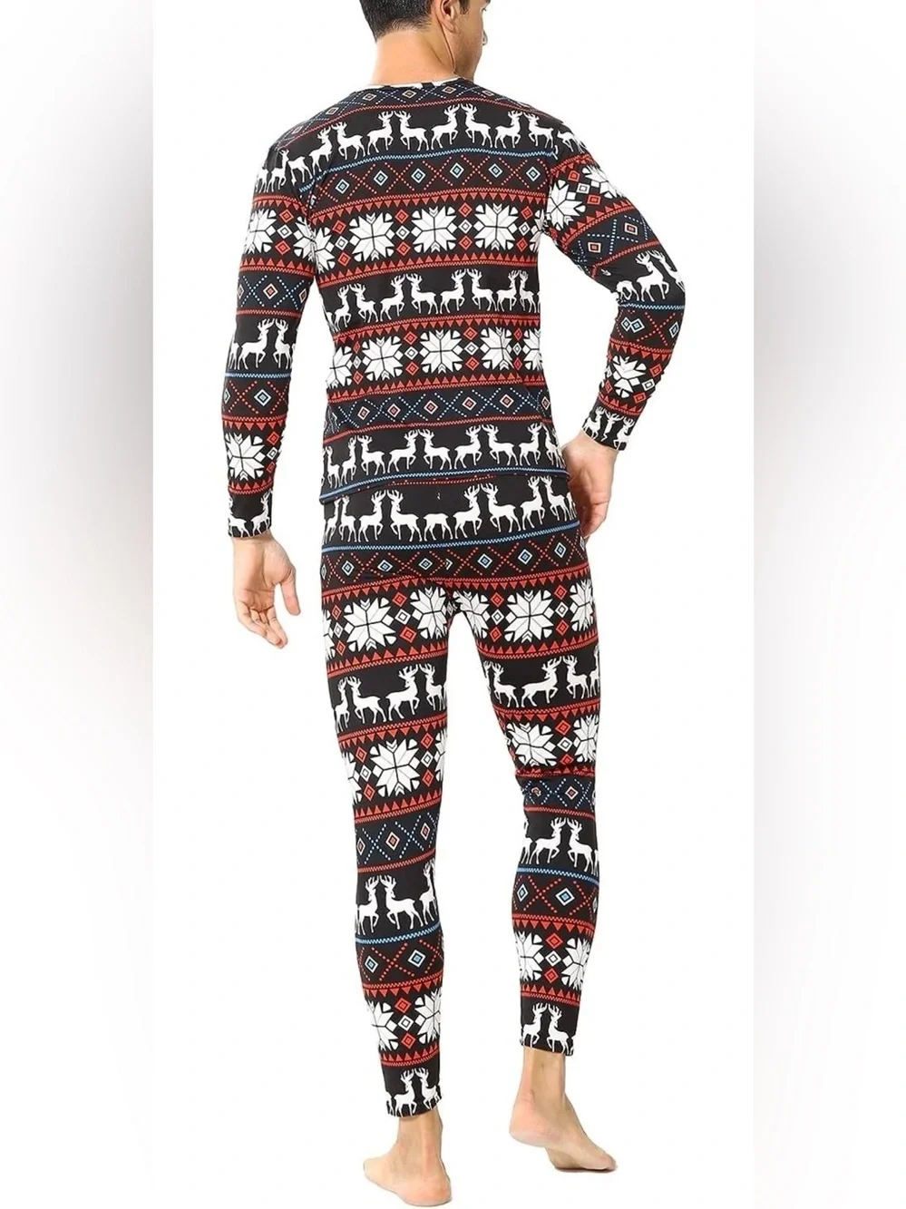 NEW Size S Mens Thermal Underwear Fleece Lined Long Johns Thermals Top & Bottom